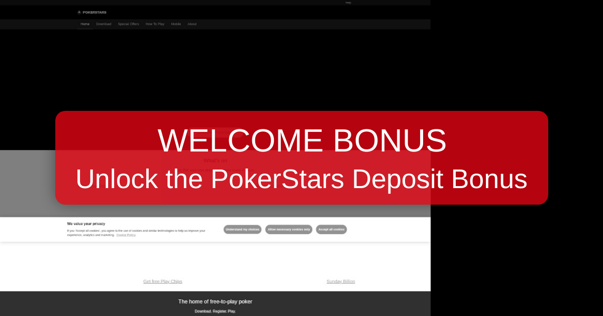 PokerStars Casino Bonus Code | Verified Offers 2026